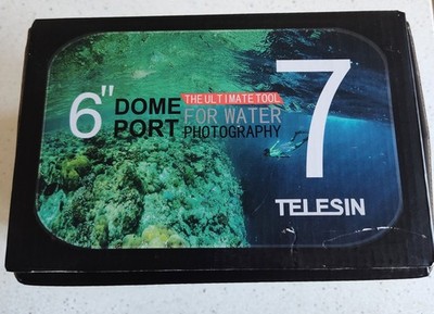TELESIN 6-inch Dome Port Waterproof Housing for GoPro Hero 5/6/7 New. Best price