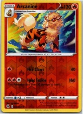 Arcanine Rare SWSH08: Fusion Strike 033/264 LP Reverse Holo
