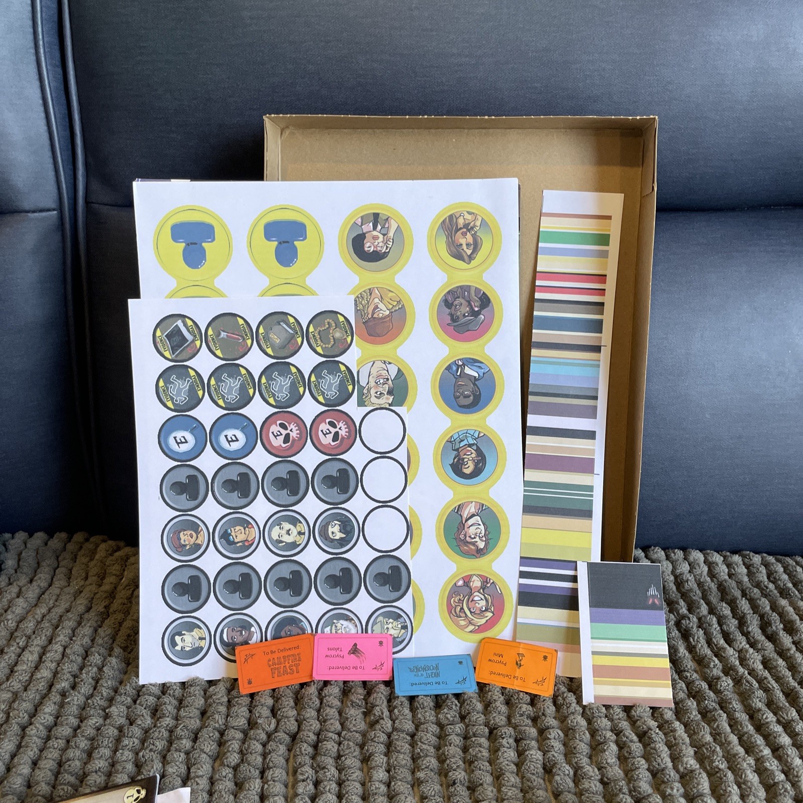 Evil Spares None Rare Kickstarter Cooperative Slasher Survival Horror Board Game