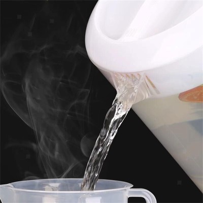 Wasserkrug klar Getränkekrug Wasserkrug für Eistee Limonade Getränk