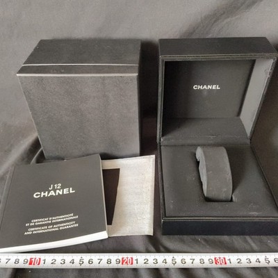 No Watch, Empty Box, Original Chanel watch box case set, Japan -h1212-