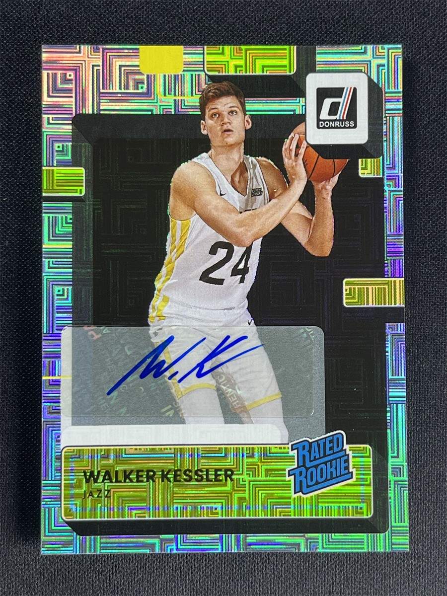 2022-23 Panini Donruss Walker Kessler #222 Mojo Rated Rookie RC Auto Autographs