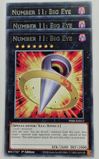 Phantom Revenge - 3x PHRE-EN013 - Number 11: Big Eye - Play Set - 1st E - NM/M