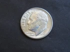 Uncirculated 1955-D Roosevelt Dime from Bank Roll some tarnish