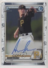 2020 Bowman Chrome Prospects Auto Aaron Shortridge #CPA-ASH Auto 6zh