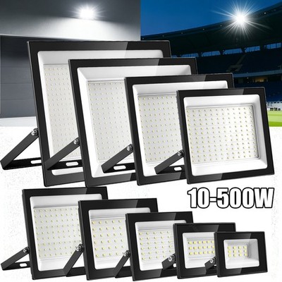 10W 20W 30W 50W 100W 200W 300W 500Watt LED Fluter Außen Strahler Scheinwerfer DE