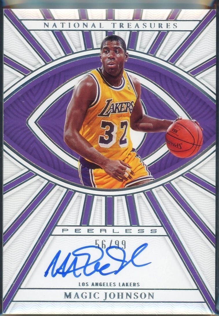 2022-23 Panini National Treasures - Magic Johnson #PLS-MGJ for