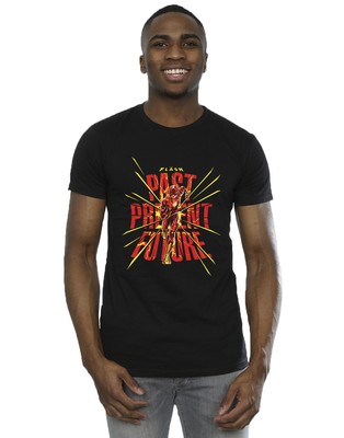 DC Comics Herren The Flash Past Present Future T-Shirt