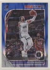 2019-20 Panini NBA Hoops Premium Stock Blue Flash Prizm 31/49 Dillon Brooks 08fz