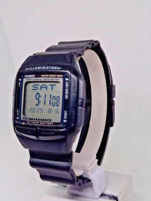 時計 VINTAGE CASIO DATA BANK150 DBC-1500 1995 Vintage Casio Data Bank 150 DBC-1500 Calculator Watch