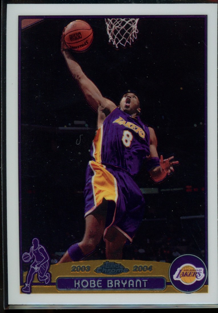 2003-04 Topps Chrome #36 Kobe Bryant