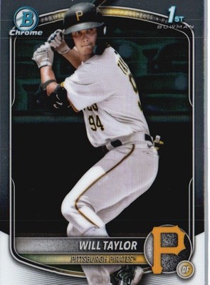 2025 Bowman Chrome #BCP-179 Will Taylor Prospects