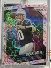 2025 Panini Prizm Drake Maye Patriots Cherry Blossom /15 No.165