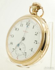 Hampden "Gen'l Stark" vintage pocket watch, 12 size, 15 jewels, YGF HB B case