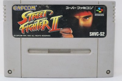 Street Fighter II (Japanese Ver.) - Nintendo Super Famicom [Region Locked]