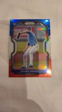 PANINI PRIZM 2021 BASEBALL RC CARDS RED, WHITE AND BLUE ROOKIE CARDS
