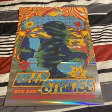 Billy Strings Van Andel Arena 5-30-25 5-31-25 Foil Poster #’d 265/300