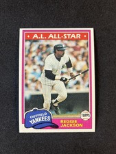 1981 Topps #400 Reggie Jackson Baseball Card