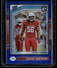 2024 Donruss Optic #225 Darius Robinson Blue Hyper