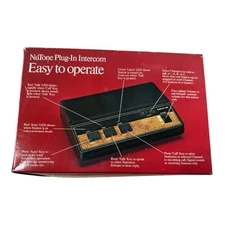 Vintage Nutone 3 Channel Fm Wireless Intercom