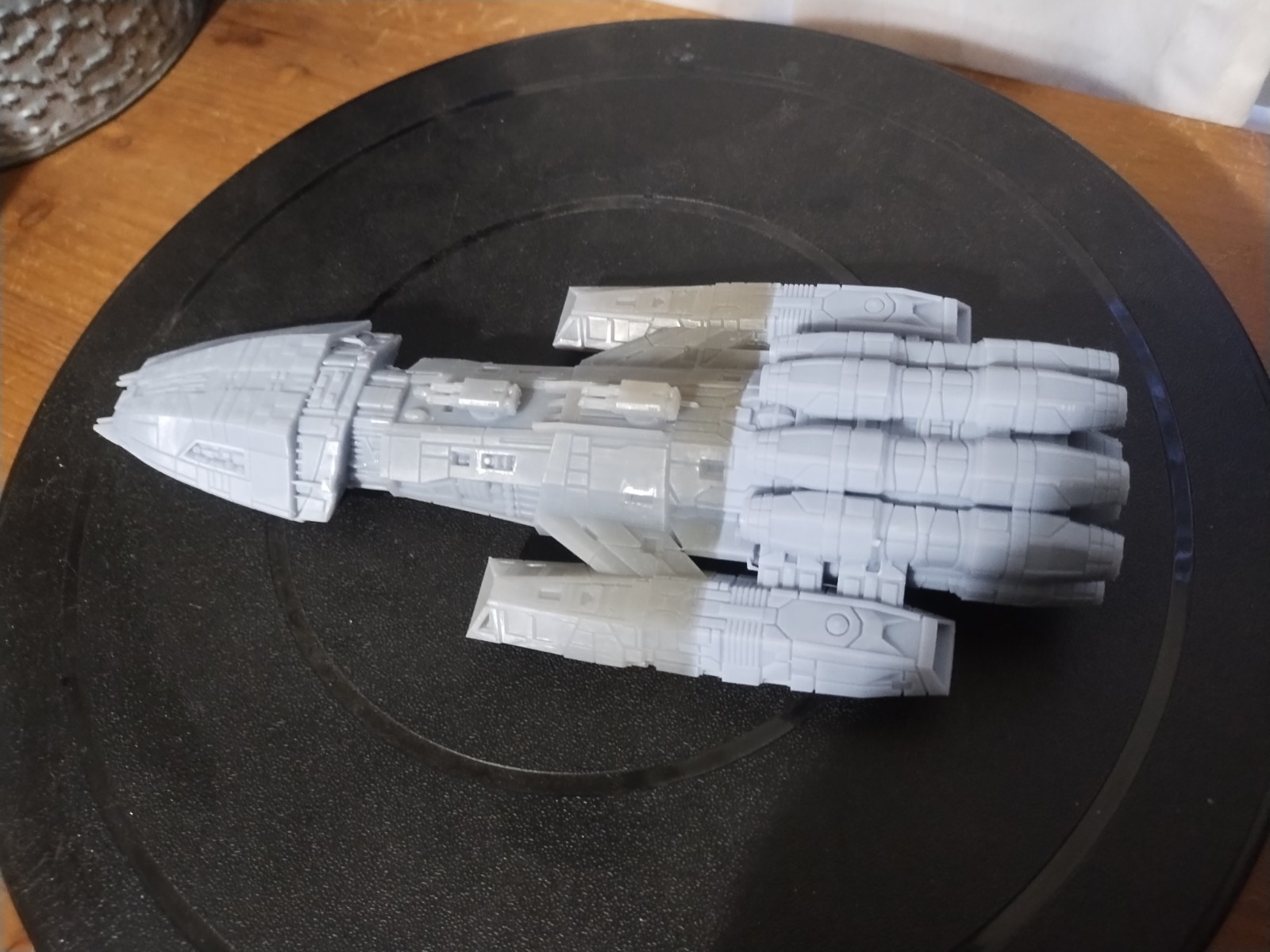 Battlestar Galactica Heavy Valkyrie Hybrid Battle Cruiser 3D Resin Print 8.75"