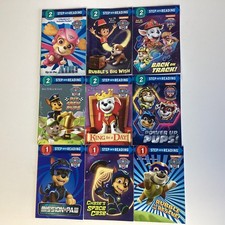 Paw Patrol Step Into Reading Level 1 2 Reader Kindergarten 1st 9 Book Lot