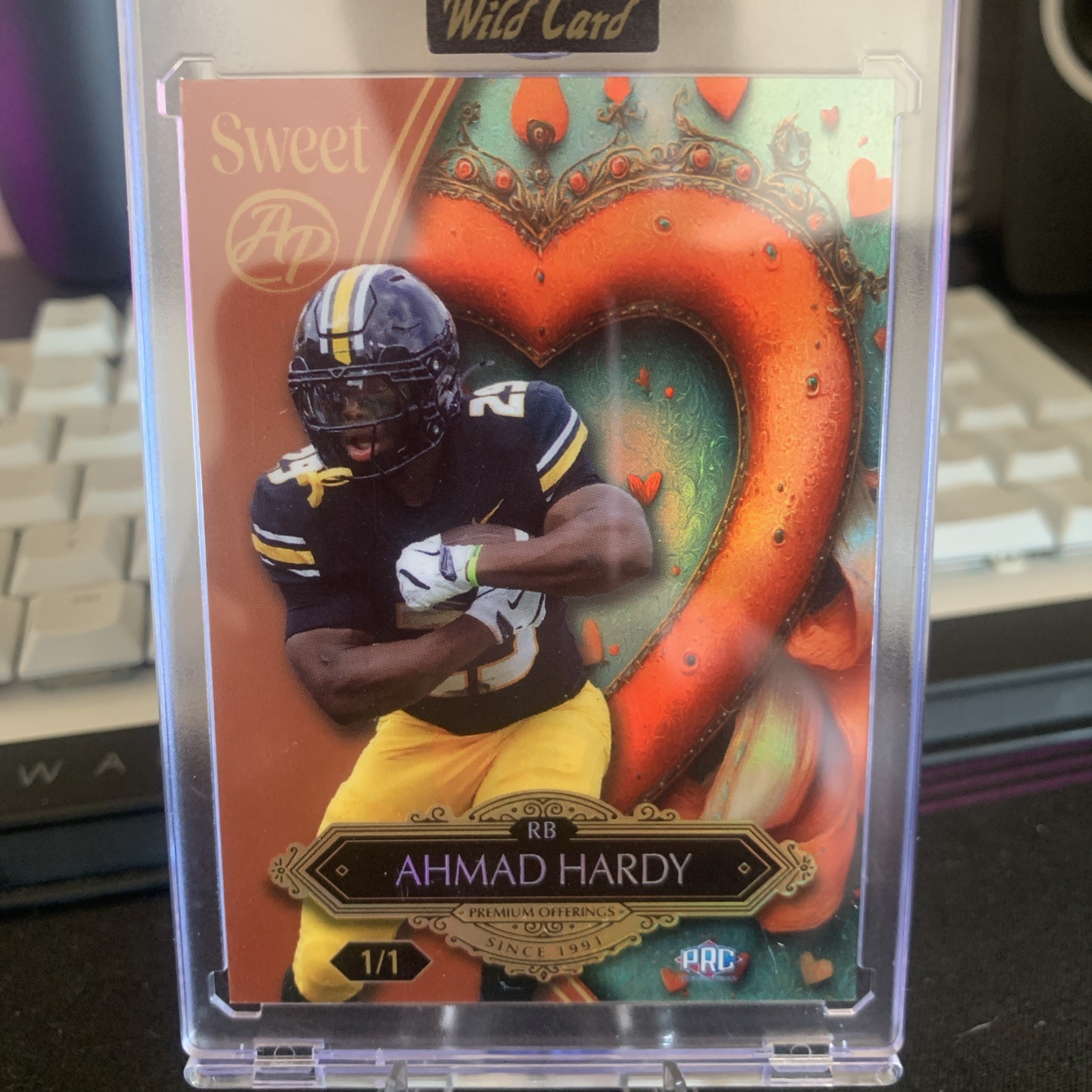 Ahmad Hardy / Austin Simmons Auto Dueling Dragons 1/1 PLUS 1/1 and 1/2 view 5