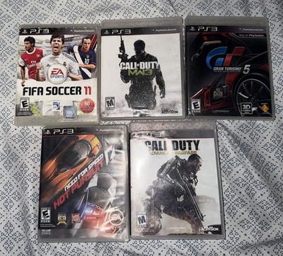 Sony PS3 Game Lot FIFA 11/COD MW3/Grand Turismo 5/Cod Advanced warfare/more 