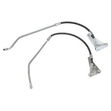 Pair Set of 2 Brake Hoses Rear for Chevy Chevrolet C7500 Kodiak GMC Topkick B7