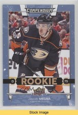 2017-18 Upper Deck Compendium Rookies Blue Jaycob Megna #594 READ 0e3