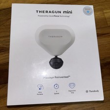 NEW Sealed Theragun White Mini Massage Gun 3 Speed Portable Compact