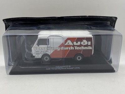 Volkswagen LT28 Audi Vorsprung durch Technik Rallye Kastenwagen 1:43 Eaglemoss