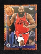 2025-26 Topps Chrome #54 James Harden Basketball Refractor