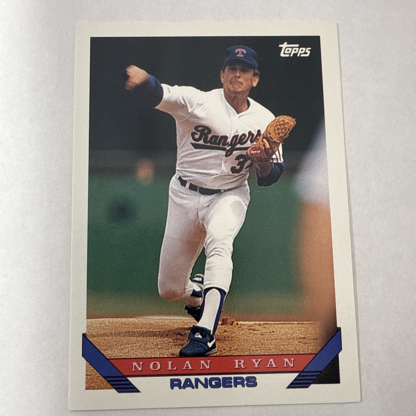 1993 Nolan Ryan Topps BASEBALL #700 Texas Rangers