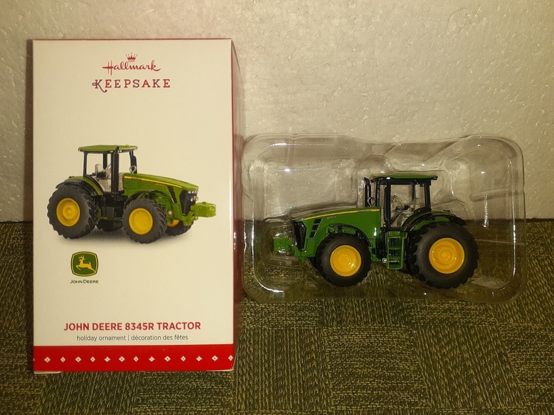 NEW Hallmark 2015 JOHN DEERE 8345R TRACTOR TRACTOR Never Displayed GREAT Piece