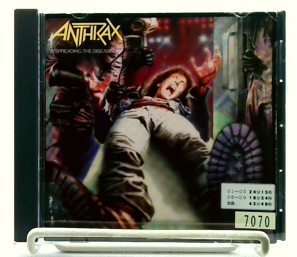 国内盤シール帯ANTHRAX「Spreading The Disease」CD Amazon.com: Spreading The Disease[2 CD]: CDs & Vinyl