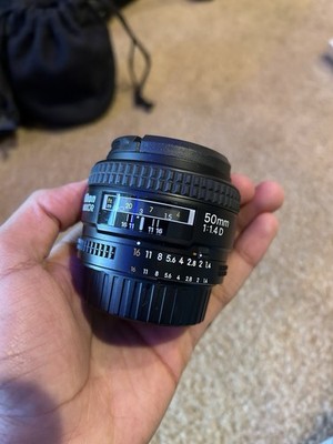 [MINT] Nikon AF Nikkor 50mm f1.4D Lens F Mount