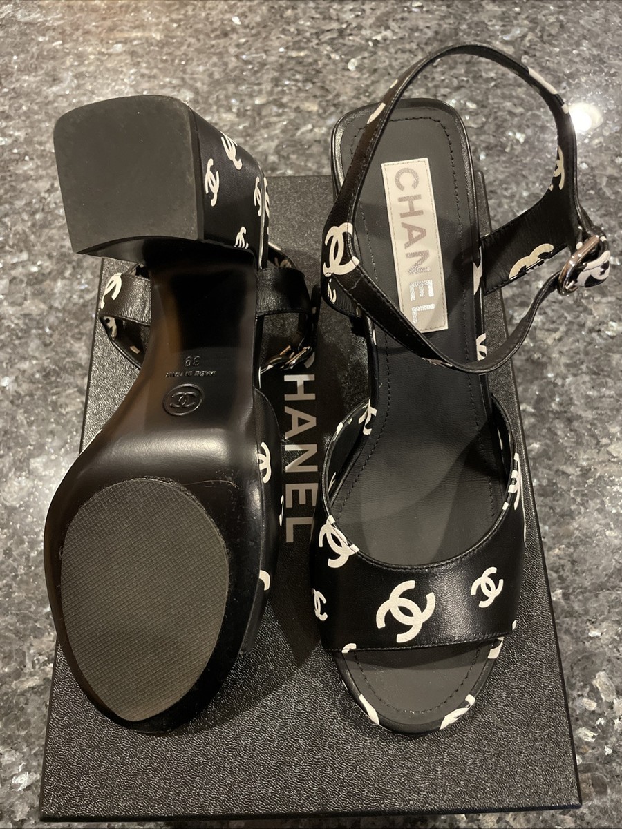 CHANEL アンクルストラップ パンプス 黒白 楽天市場】【20%OFF】 シャネル パンプス アンクルストラップ