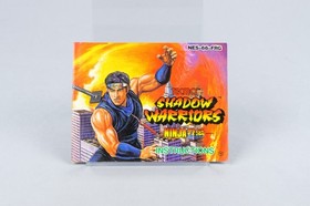Nintendo NES *Shadow Warriors* OVP CIB Pal B 66-FRG +