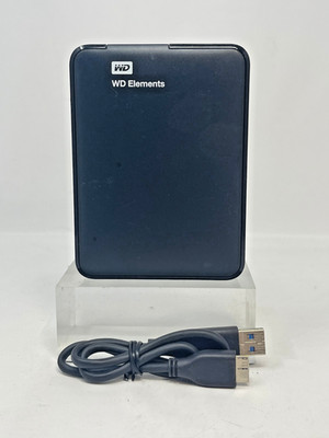 Western Digital WD Elements 2TB USB 3.0 Micro-USB Portable HDD USB-Powered Black