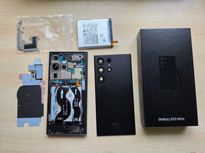 Defekt: Samsung Galaxy S23 Ultra SM-S918B/DS - 512GB 