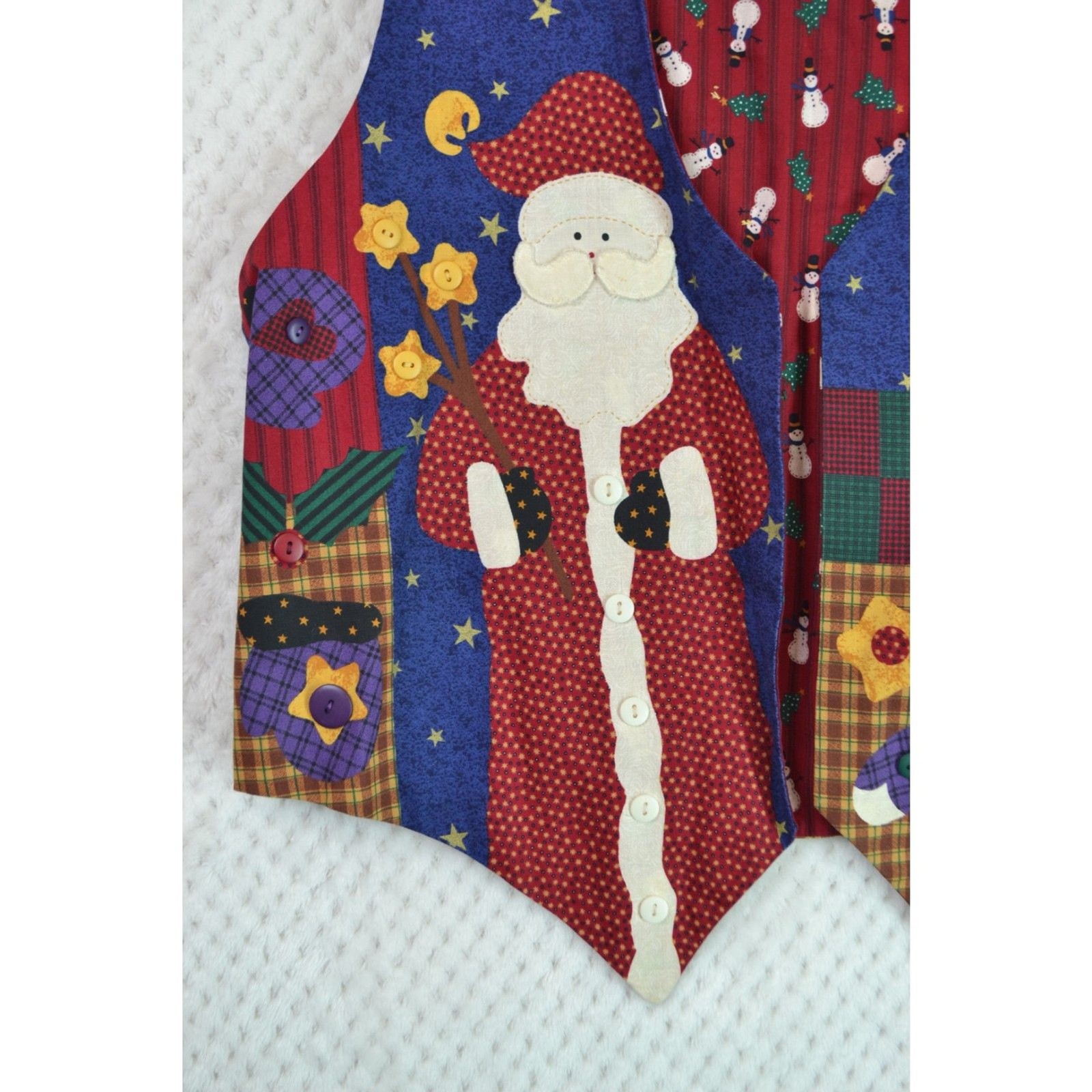 Christmas Handmade Patchwork Lightweight Reversib… - image 3