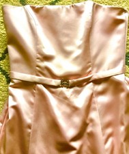 NEW Davids Bridal Pink Gown sz 8 with Tags