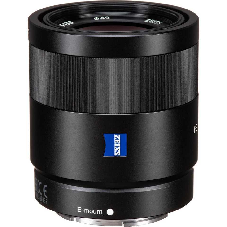 Sony FE 55mm f/1.8 ZA Sonnar T Lens Prime for Sony E-Mount Black SEL55F18Z NEW - Image 3 of 4