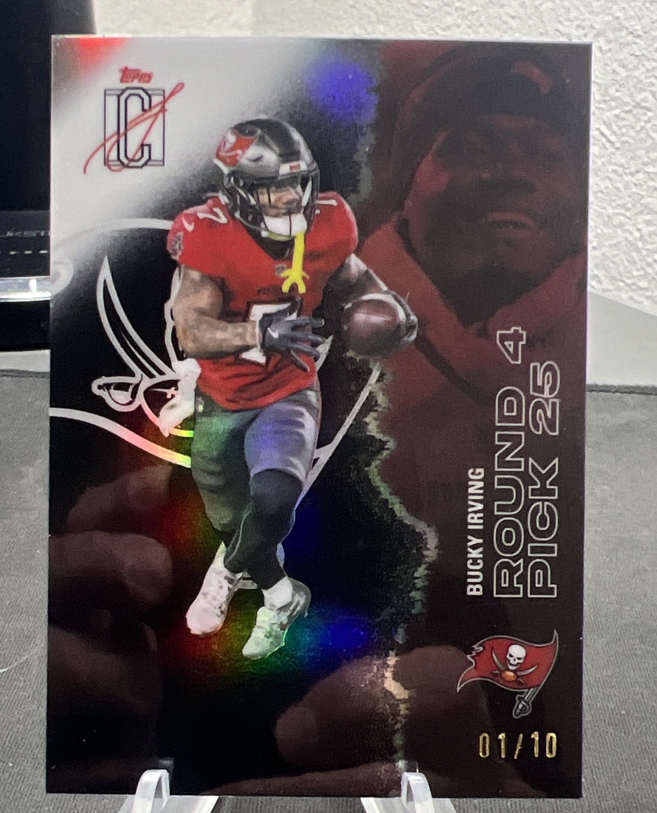 2025 Topps Signature Bucky Irving 1/10 First Print!