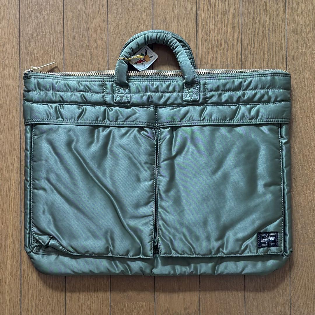 PORTER オリーブ ナイロンバッグ FLEX(フレックス) 2WAY TOTE BAG | 吉田カバンホームページ