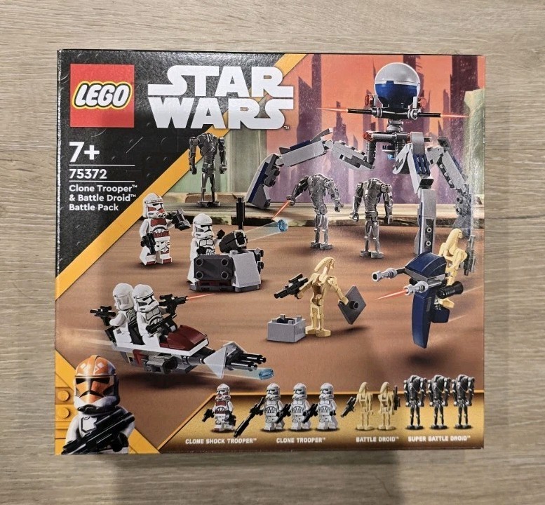 LEGO 75372 Star Wars Clone Trooper & Battle Droid Pack BRAND NEW & SEALED 🌟