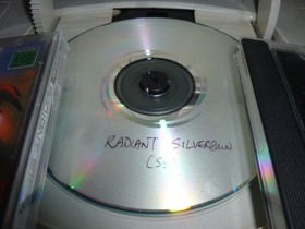 Sega Saturn System Disc (KD02) Black Columbia Development Prototype Sophia case