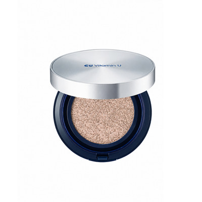 CUSKIN CU Vitamin U Cover Fit Cushion Pact 15g + Refill 15g No.21 K-Beauty