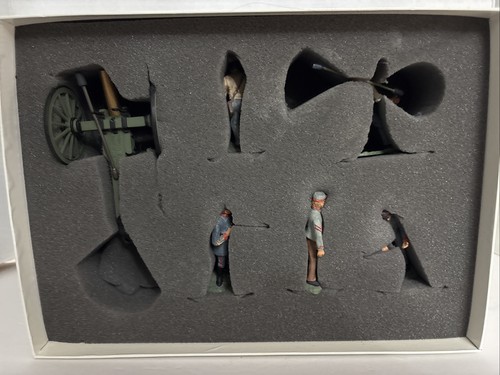 W. Britain 17239 Civil War Regiments Confederate Artillery Set Regiments 6 Piece - Picture 2 of 9